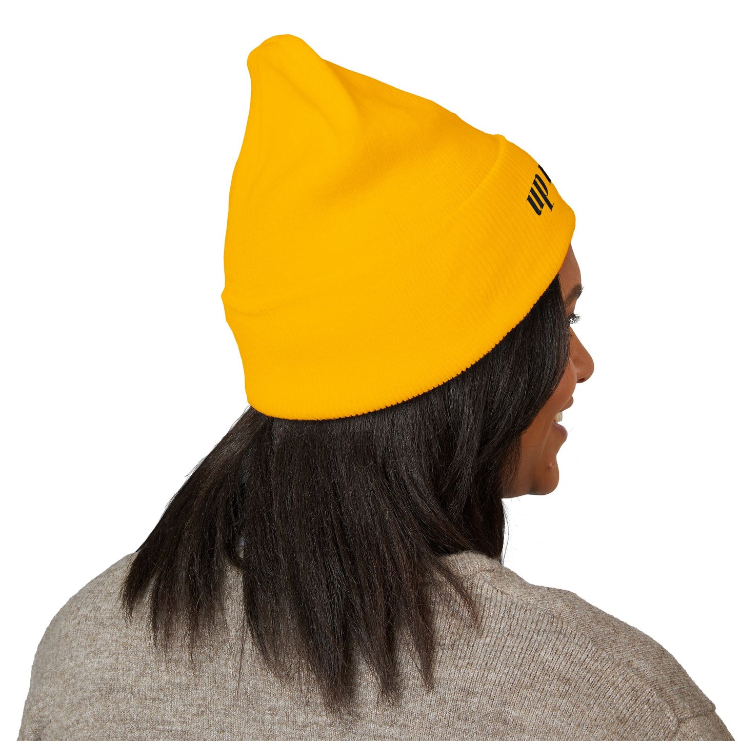 "Up North" Beanie (Dark Text)