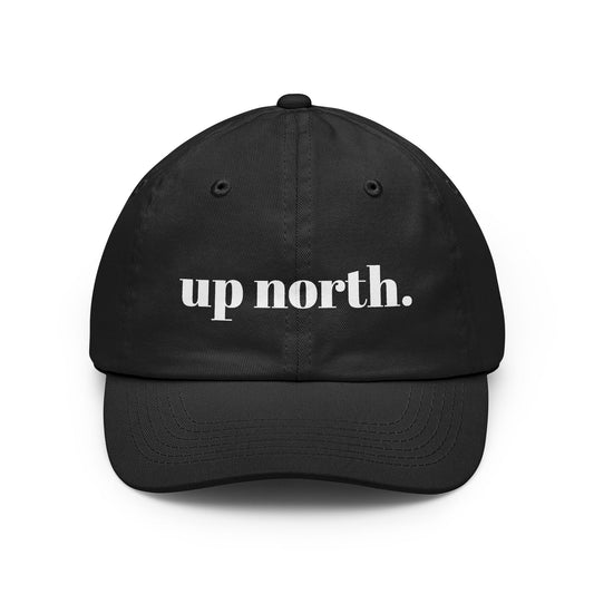 Up North. Dad Cap (Light Text)