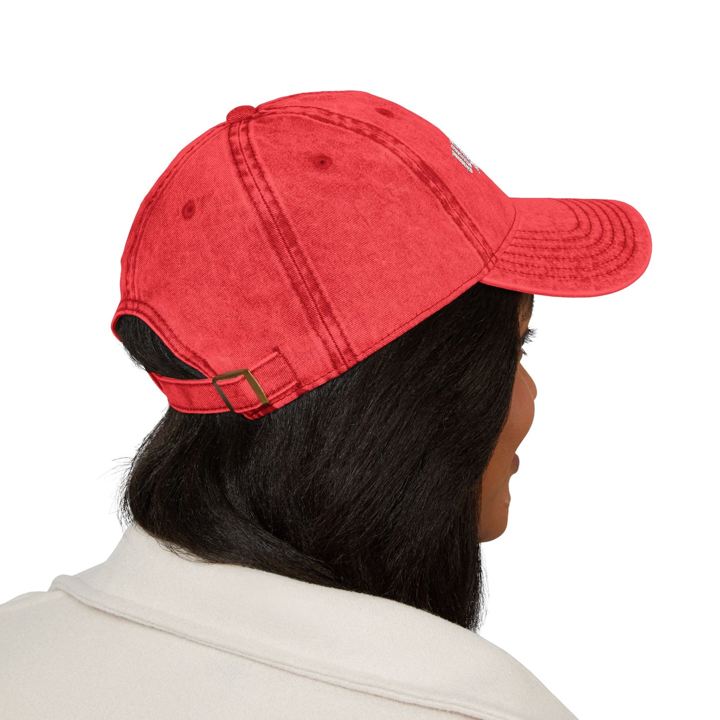 'up north.' — Distressed Dad Hat
