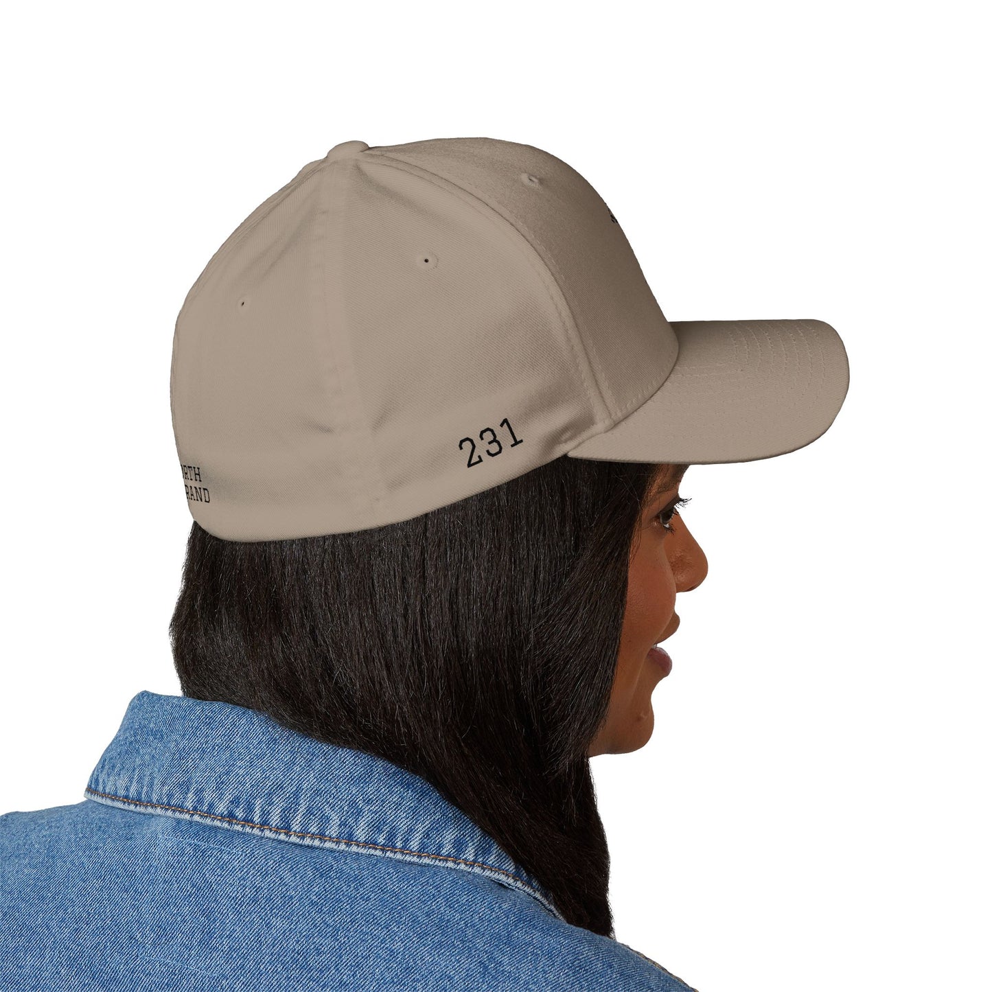Traverse City Cherry Embroidered Cap — Up North Golf Brand