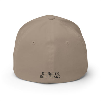 Traverse City Cherry Embroidered Cap — Up North Golf Brand